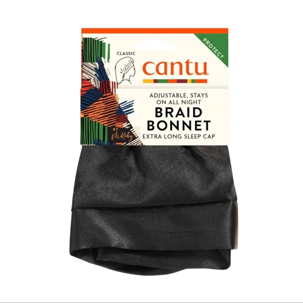Cantu Black Braid Bonnet